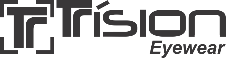 logo trísion eyewear preto em pgn